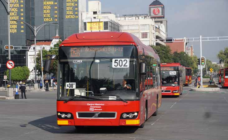 MB Metrobus Volvo 7700 502 & 524